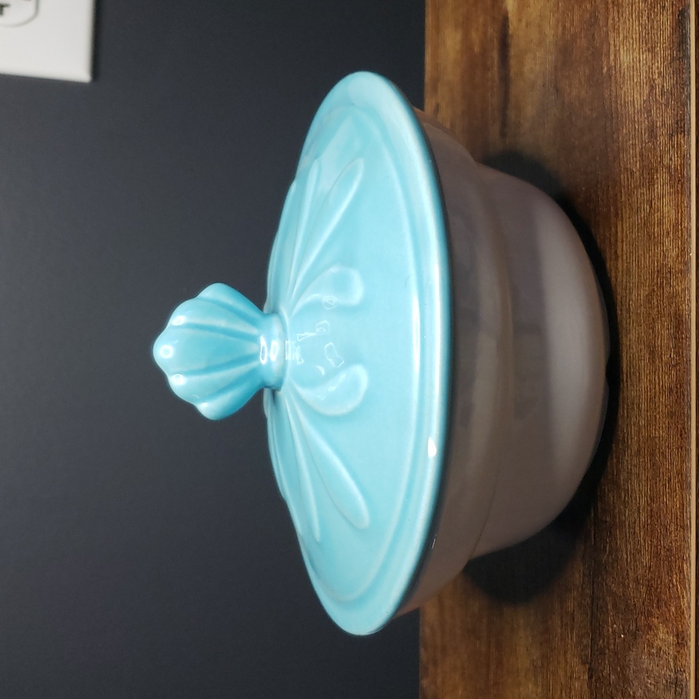 Candy Dish - small chip in lid